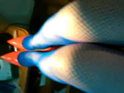 Azjatyckie kabaretki pończochy dziwka masturbuje się i jęczy