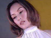 Azjatycka dziewczyna pokaz zdjęć